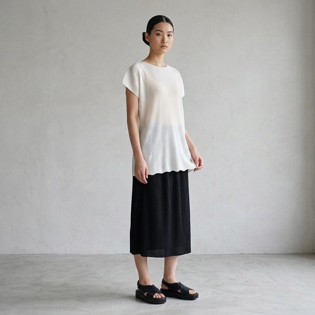 Wave Knit Stretch Pleats | me Issey Miyake | Club21 - lifestyle