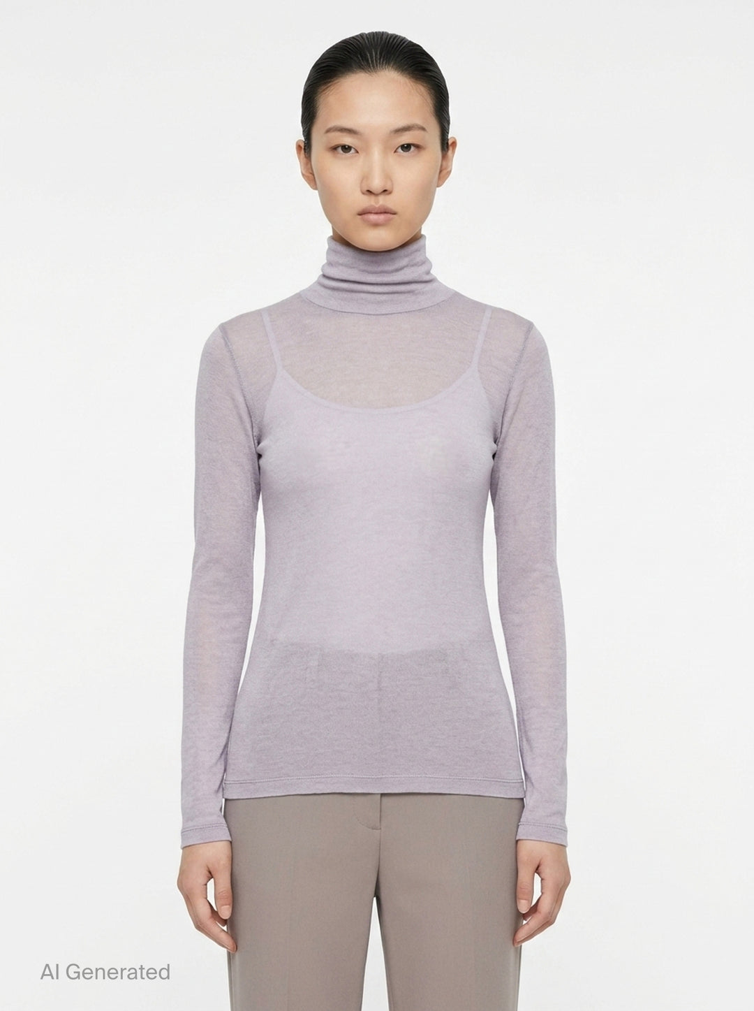 Wool Mix Jersey Top | me Issey Miyake | Club21 - front