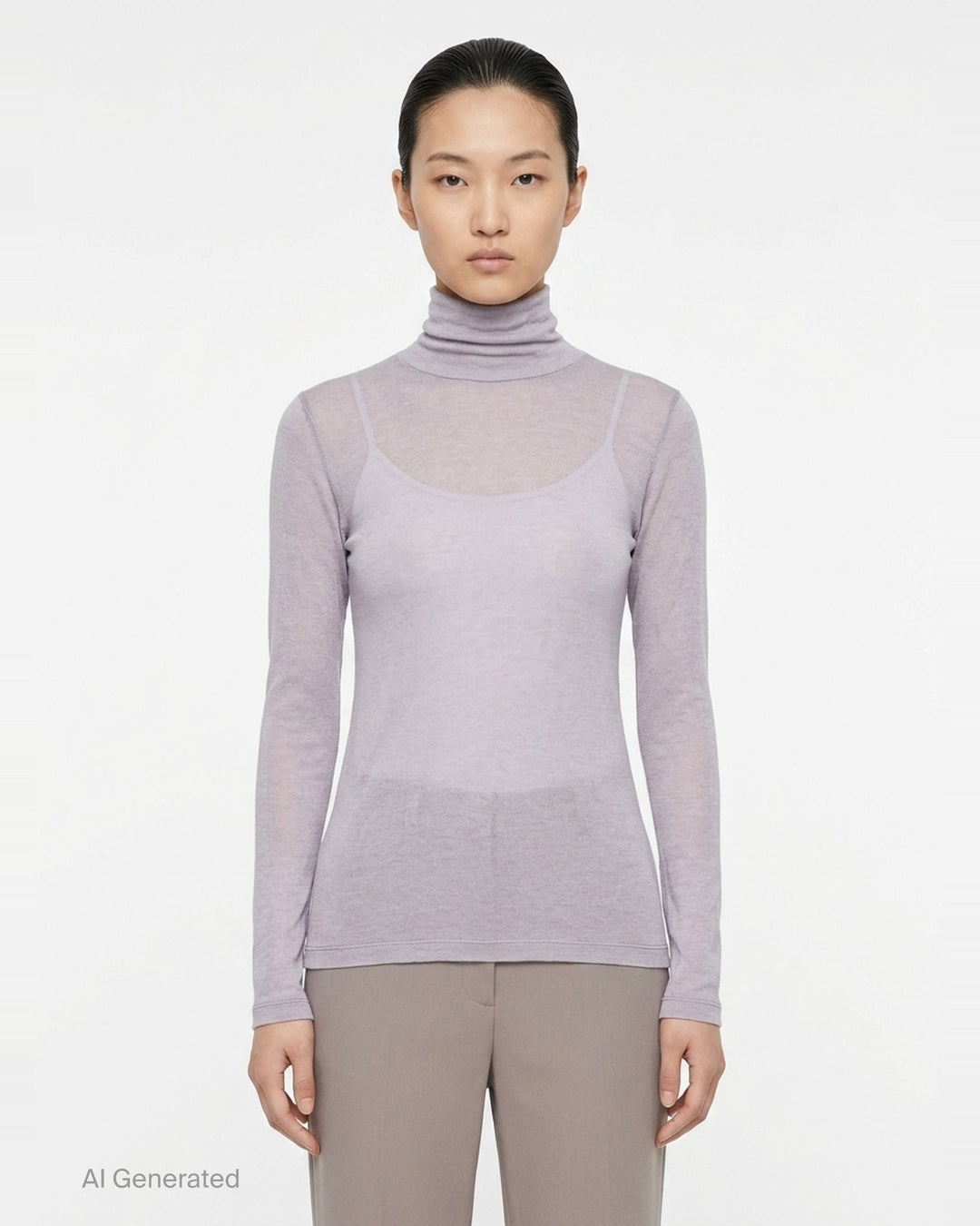 Wool Mix Jersey Top | me Issey Miyake | Club21 - front