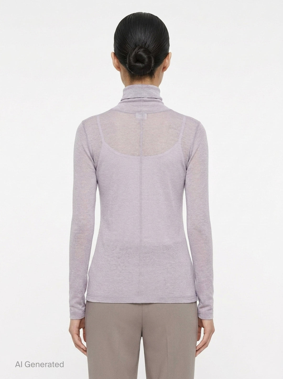 Wool Mix Jersey Top | me Issey Miyake | Club21 - back