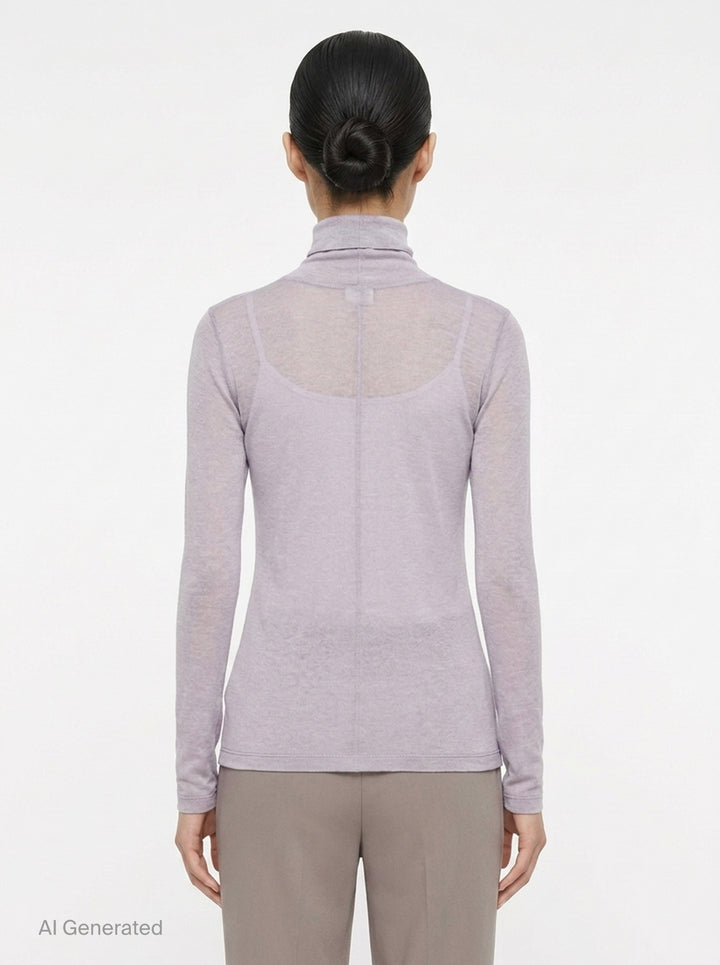 Wool Mix Jersey Top | me Issey Miyake | Club21 - back