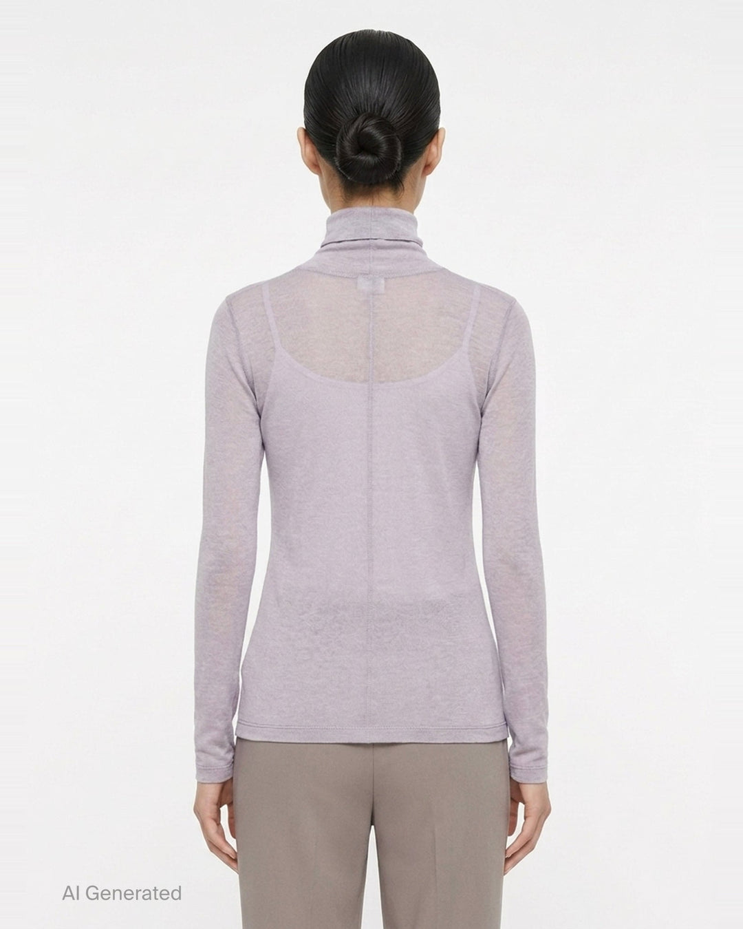 Wool Mix Jersey Top | me Issey Miyake | Club21 - back