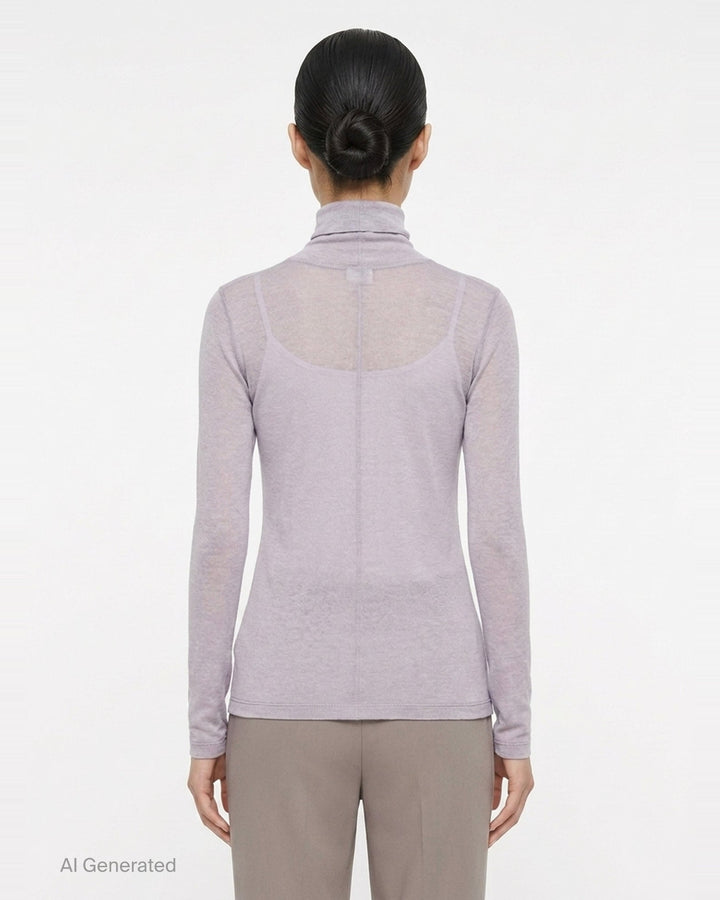 Wool Mix Jersey Top | me Issey Miyake | Club21 - back