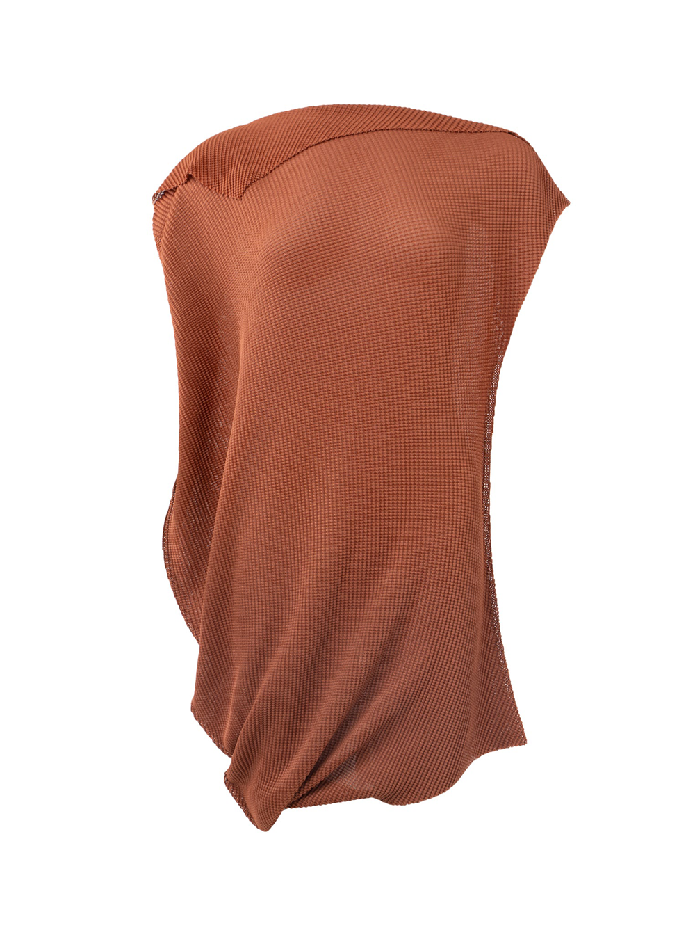 meISSEYMIYAKE_SECTORKNITSTRETCHPLEATSTop-Terracotta