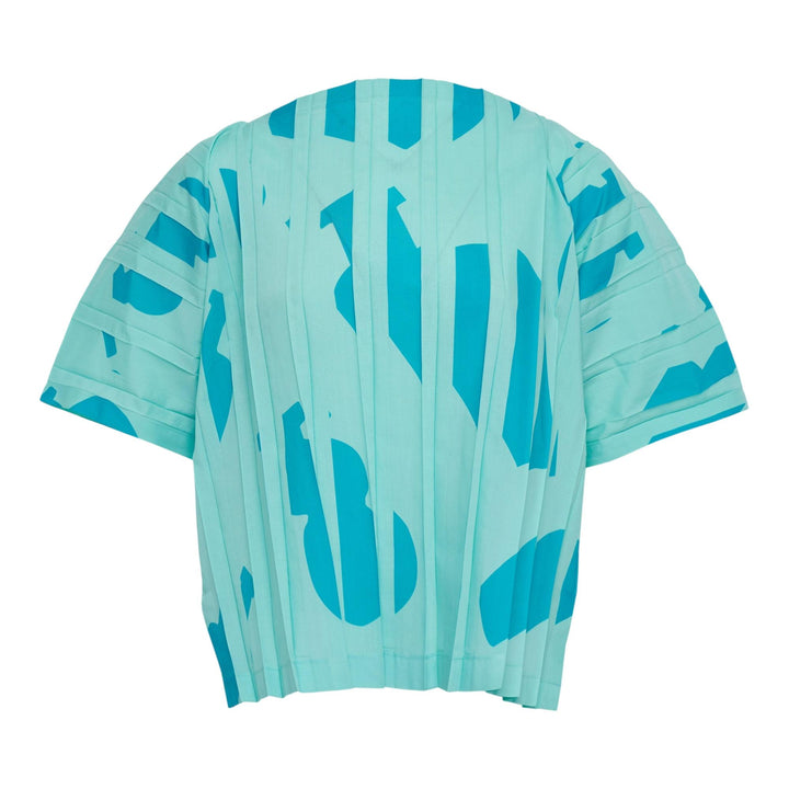 Club21 - me ISSEY MIYAKE - Bottle Pleats Shirt - PLEATED TOPS - Green-Hued