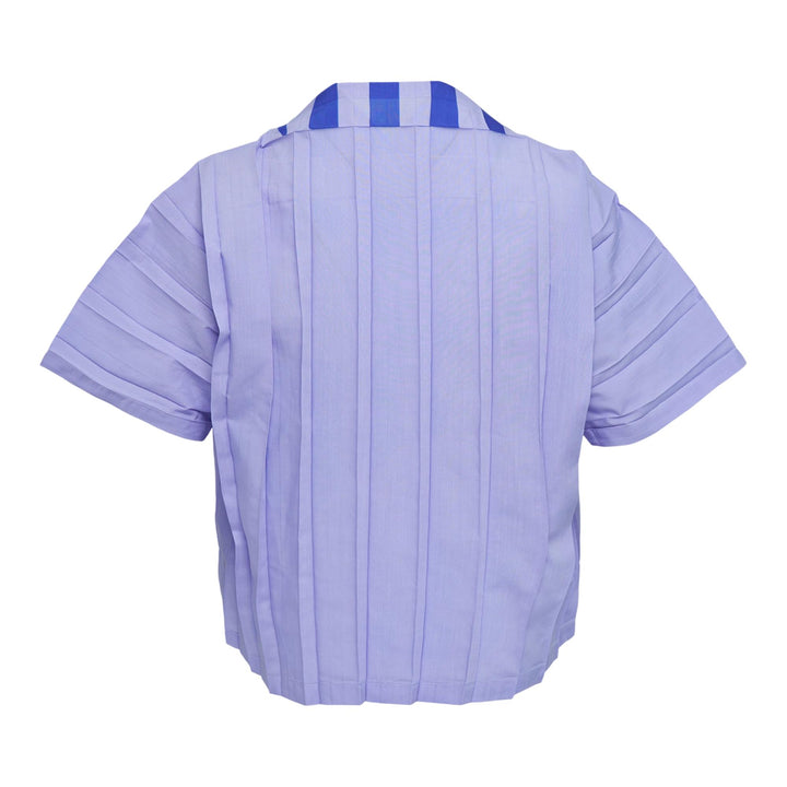 Club21 - me ISSEY MIYAKE - Bottle Pleats Shirt - PLEATED TOPS - Purple-Hued