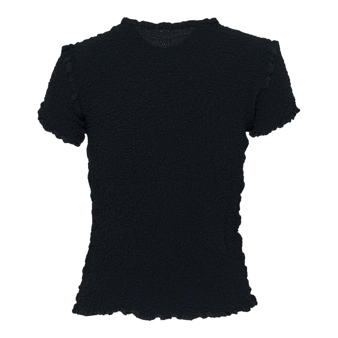 Club21 - me ISSEY MIYAKE - Cauliflower Basic Top - KNIT TOPS - Black