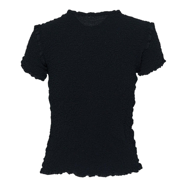 Club21 - me ISSEY MIYAKE - Cauliflower Basic Top - KNIT TOPS - Black