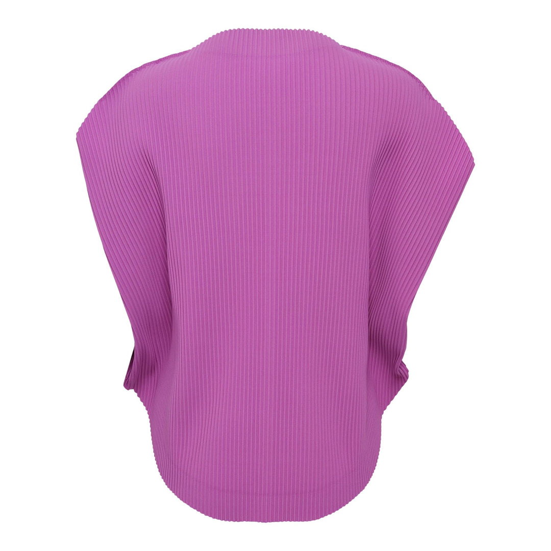 Club21 - me ISSEY MIYAKE - Circle Pleats Top - PLEATED TOPS - Fuchsia Pink