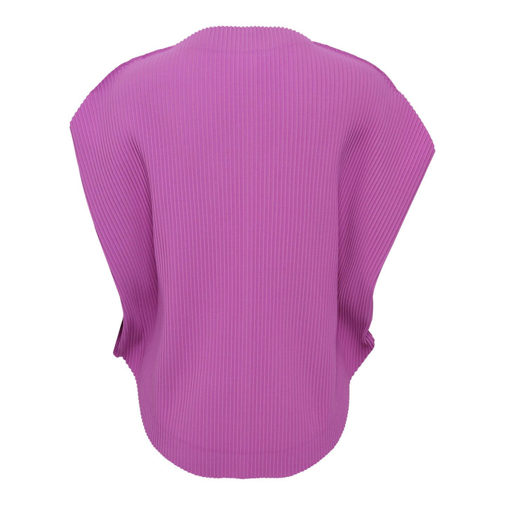Club21 - me ISSEY MIYAKE - Circle Pleats Top - PLEATED TOPS - Fuchsia Pink