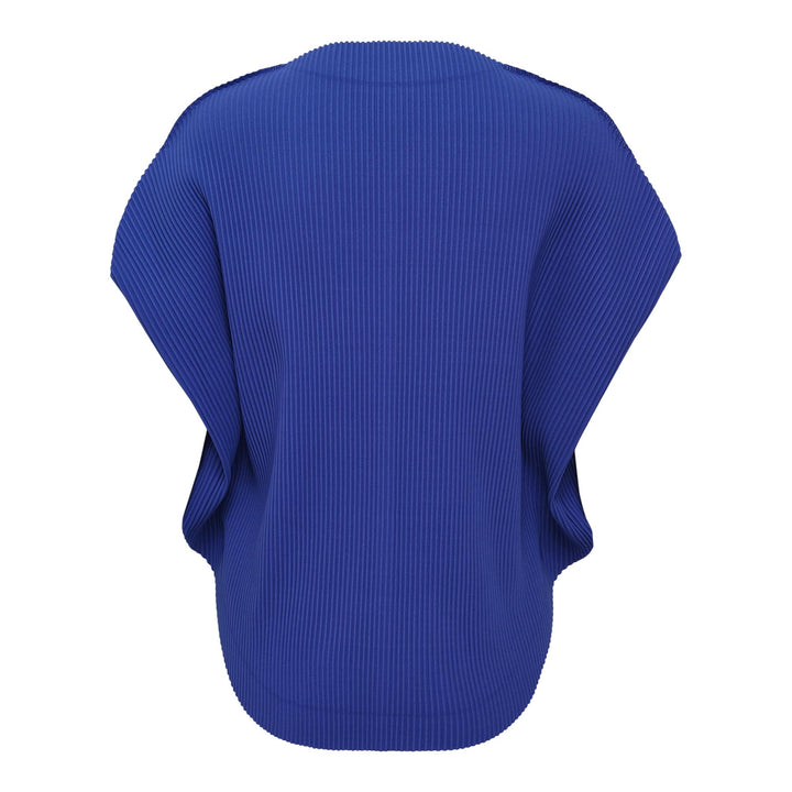 Club21 - me ISSEY MIYAKE - Circle Pleats Top - PLEATED TOPS - Royal Blue