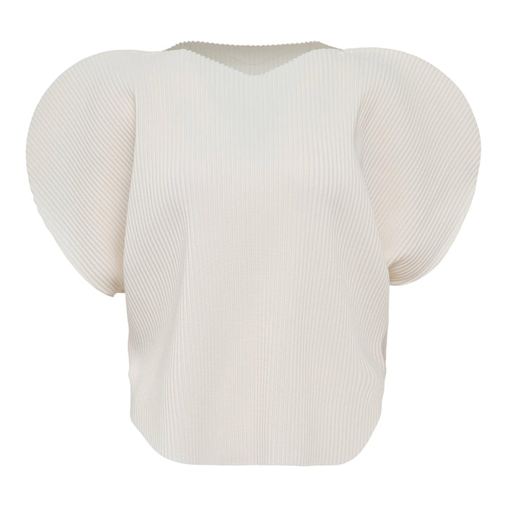 Club21 - me ISSEY MIYAKE - Clover Pleats Top - PLEATED TOPS - White
