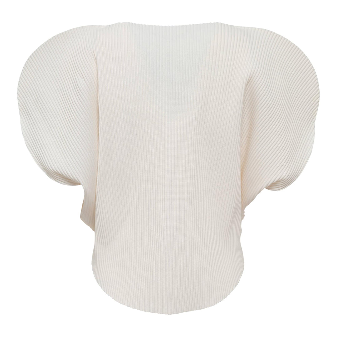 Club21 - me ISSEY MIYAKE - Clover Pleats Top - PLEATED TOPS - White