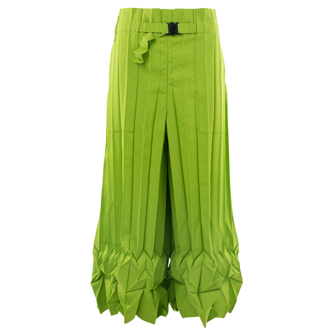 me_ISSEY_MIYAKE_Cube_Pleats_Pants_Green