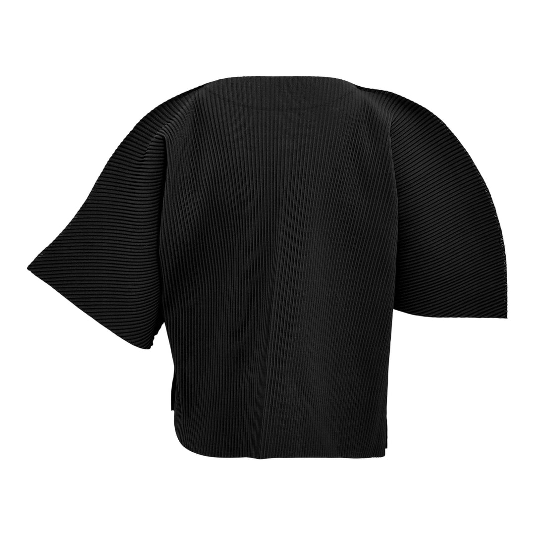 Club21 - me ISSEY MIYAKE - Curve Pleats Top - PLEATED TOPS - Black