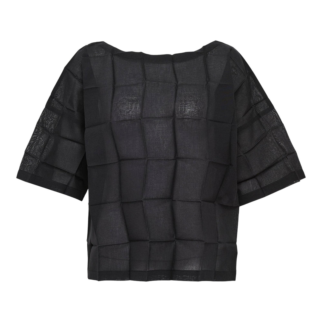 Club21 - me ISSEY MIYAKE - Dice Pleats Shirt - PLEATED TOPS - Black