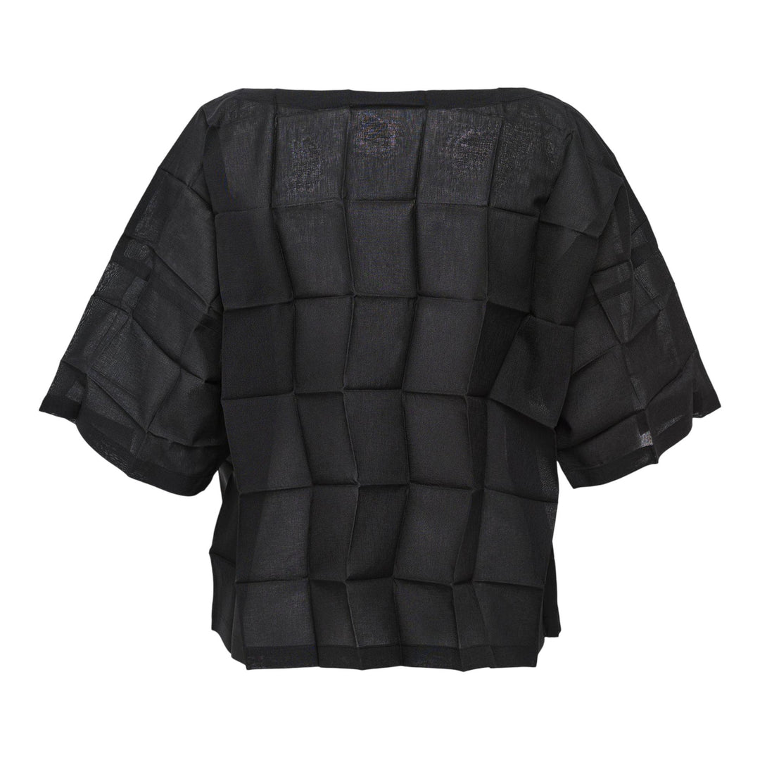 Club21 - me ISSEY MIYAKE - Dice Pleats Shirt - PLEATED TOPS - Black
