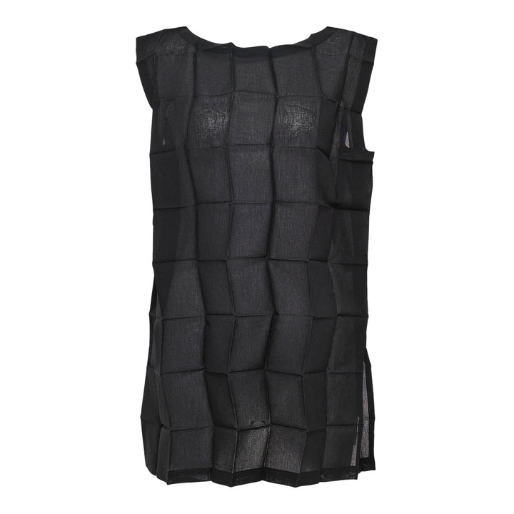 Club21 - me ISSEY MIYAKE - Dice Pleats Shirt Tunic - PLEATED TUNICS - Black