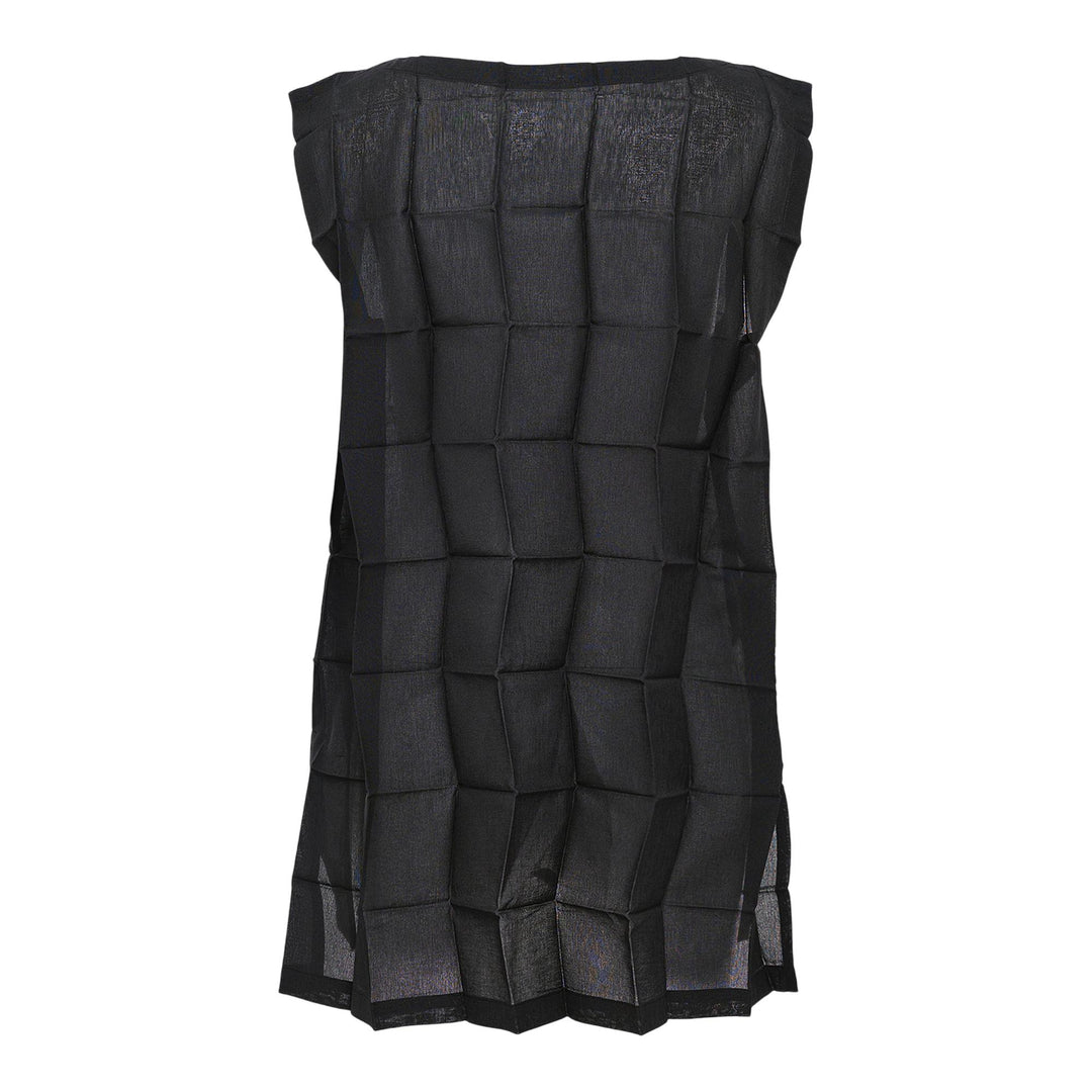 Club21 - me ISSEY MIYAKE - Dice Pleats Shirt Tunic - PLEATED TUNICS - Black