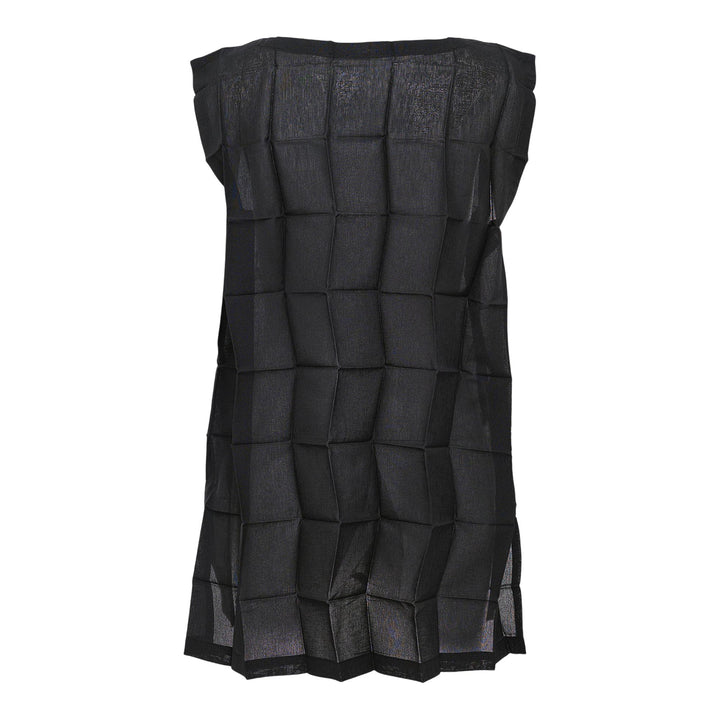 Club21 - me ISSEY MIYAKE - Dice Pleats Shirt Tunic - PLEATED TUNICS - Black
