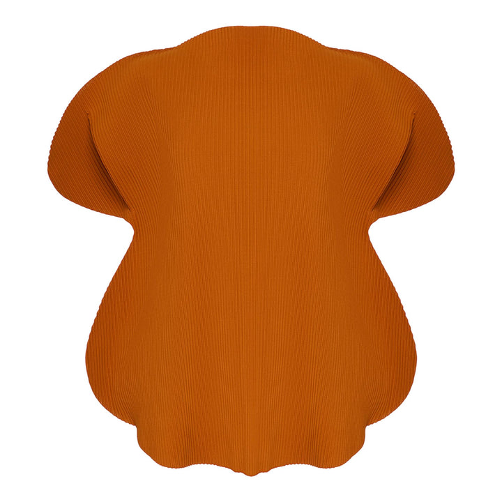 Club21 - me ISSEY MIYAKE - Dogu Pleats Top - PLEATED TOPS - Amber