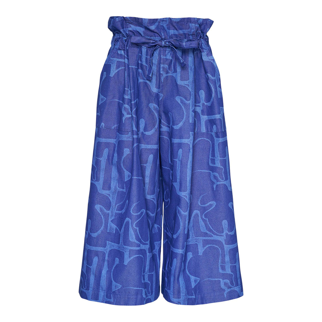 Club21 - me ISSEY MIYAKE - Doki Print Bottom Pants - PANTS - Blue-Hued
