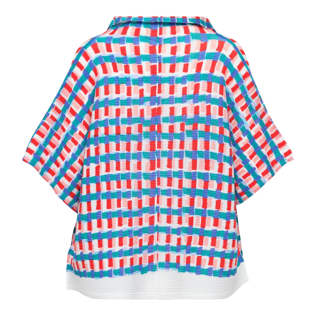 Club21 - me ISSEY MIYAKE - Drawing Check Cardigan - PLEATED CARDIGANS - White-Hued