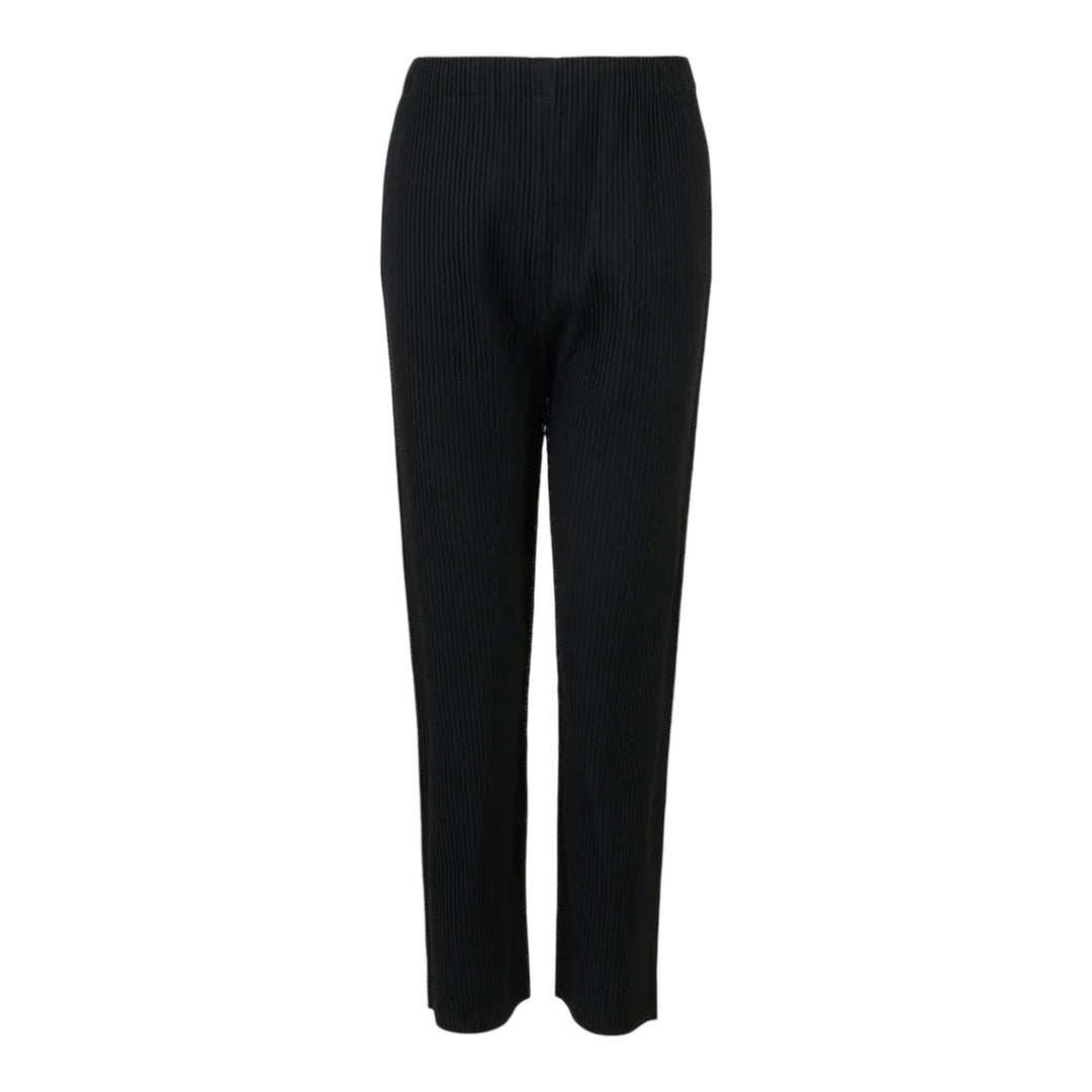 Club21 - me ISSEY MIYAKE - Fine Knit Pleats Black Pants - PANTS - Black