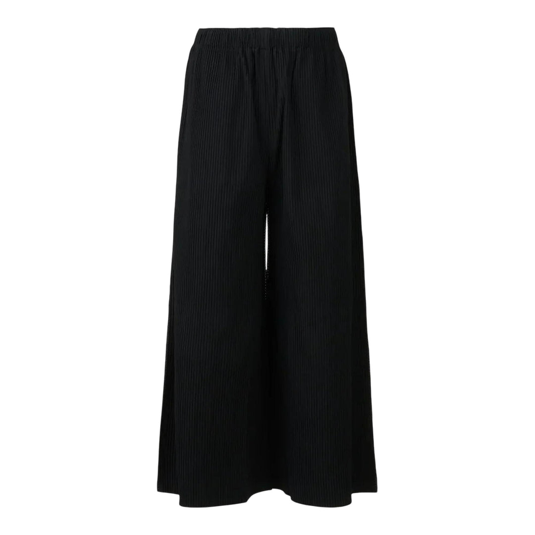 Club21 - me ISSEY MIYAKE - Fine Knit Pleats Black Pants - PANTS - Black