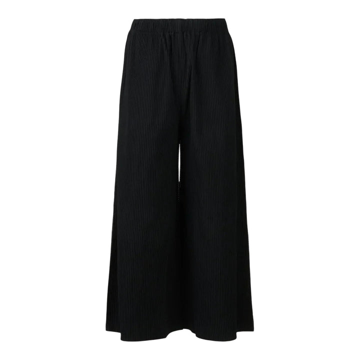 Club21 - me ISSEY MIYAKE - Fine Knit Pleats Black Pants - PANTS - Black