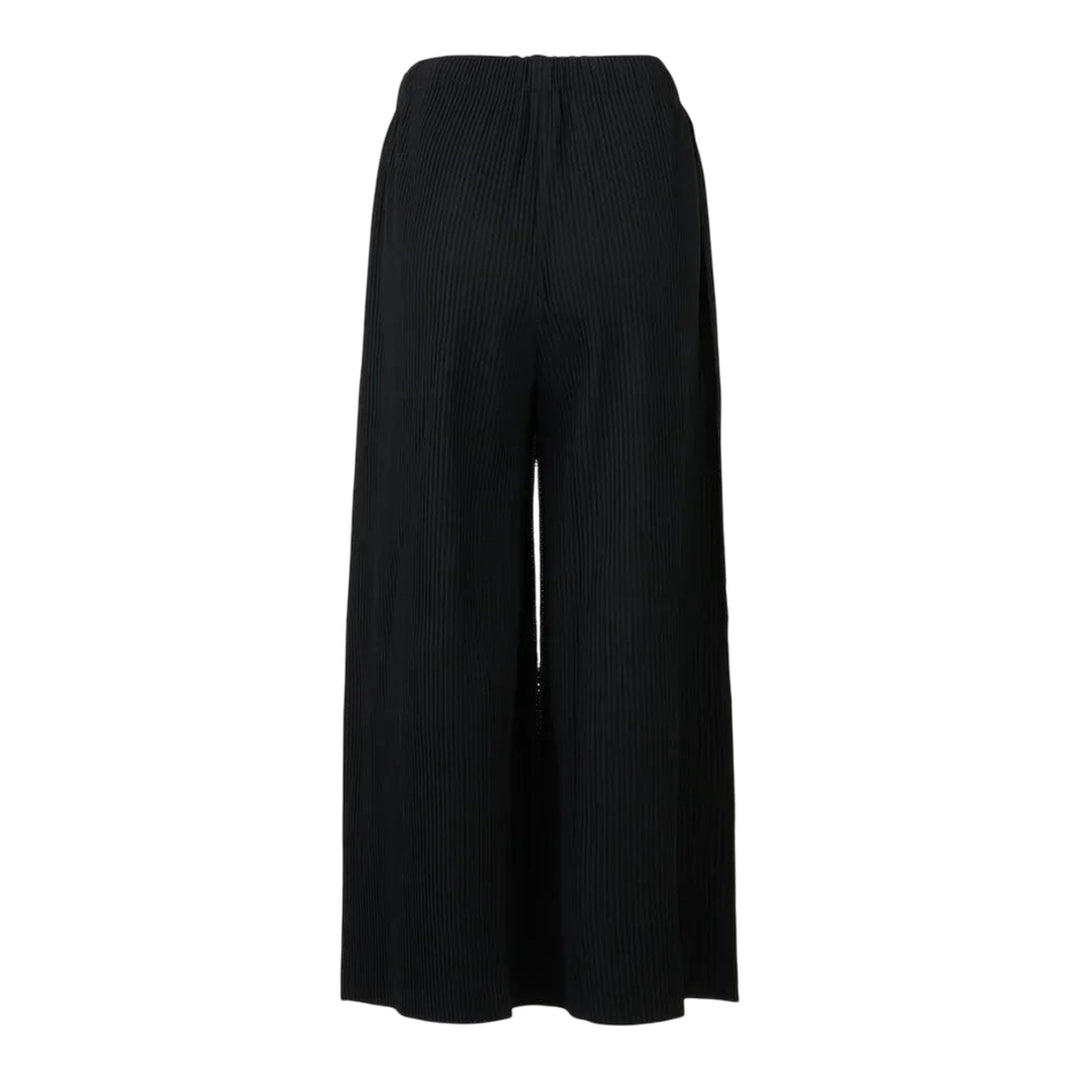 Club21 - me ISSEY MIYAKE - Fine Knit Pleats Black Pants - PANTS - Black