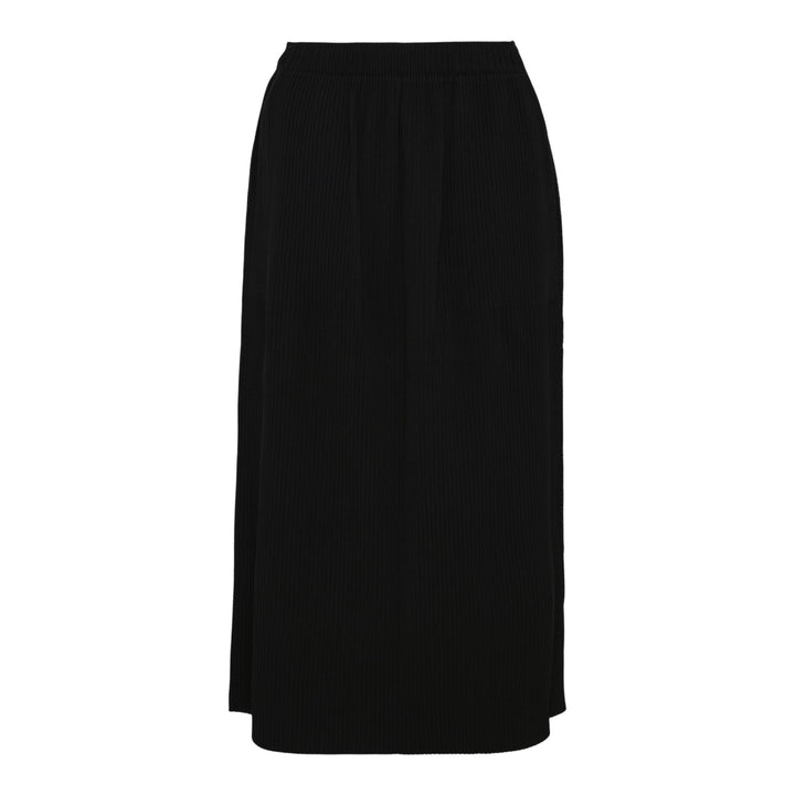 Club21 - me ISSEY MIYAKE - Fine Knit Pleats Black Skirt - PLEATED SKIRTS - Black