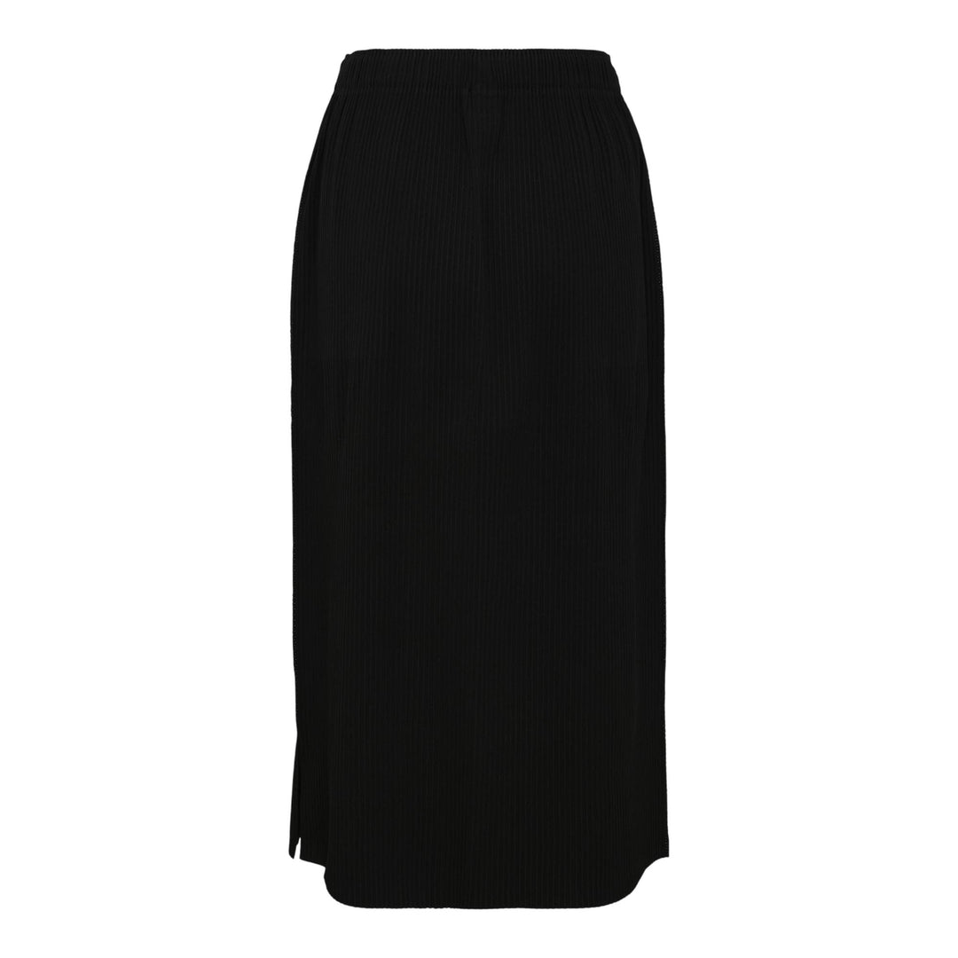 Club21 - me ISSEY MIYAKE - Fine Knit Pleats Black Skirt - PLEATED SKIRTS - Black
