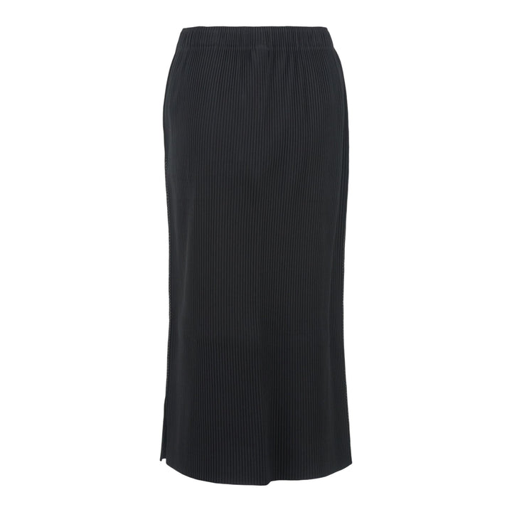 Club21 - me ISSEY MIYAKE - Fine Knit Pleats Black Skirt - SKIRTS - Black