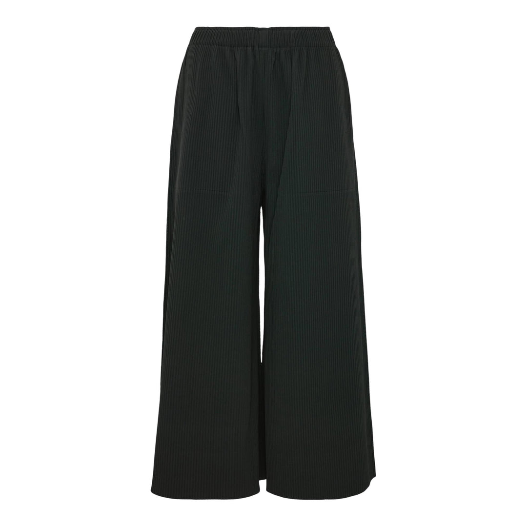 Club21 - me ISSEY MIYAKE - Fine Knit Pleats Color 2 Pants - PLEATED PANTS - Dark Green