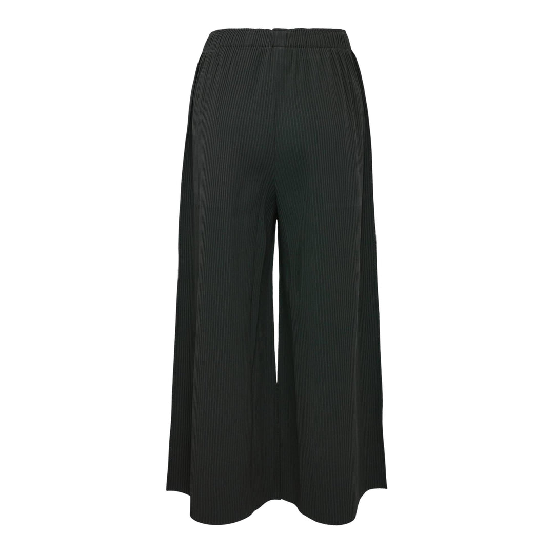 Club21 - me ISSEY MIYAKE - Fine Knit Pleats Color 2 Pants - PLEATED PANTS - Dark Green