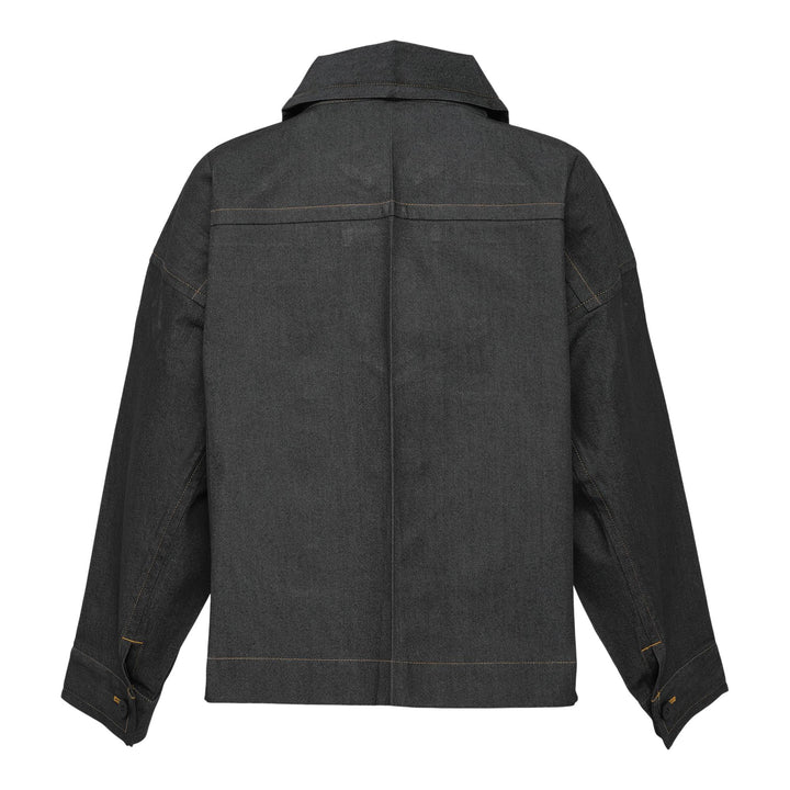 Club21 - me ISSEY MIYAKE - Flat Denim Jacket - JACKETS - Black