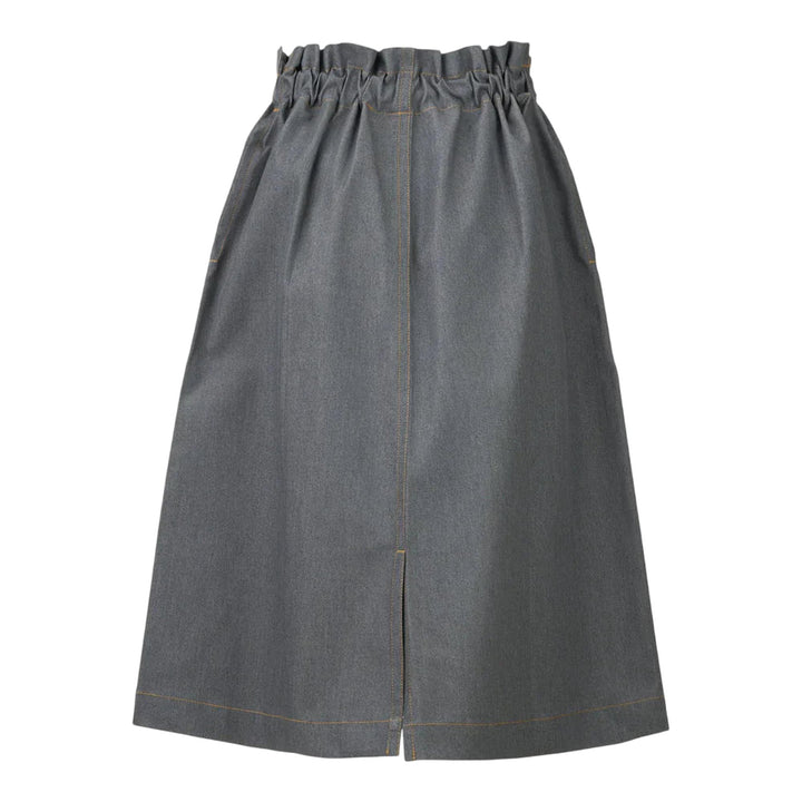 Club21 - me ISSEY MIYAKE - Flat Denim Skirt - SKIRTS - Charcoal