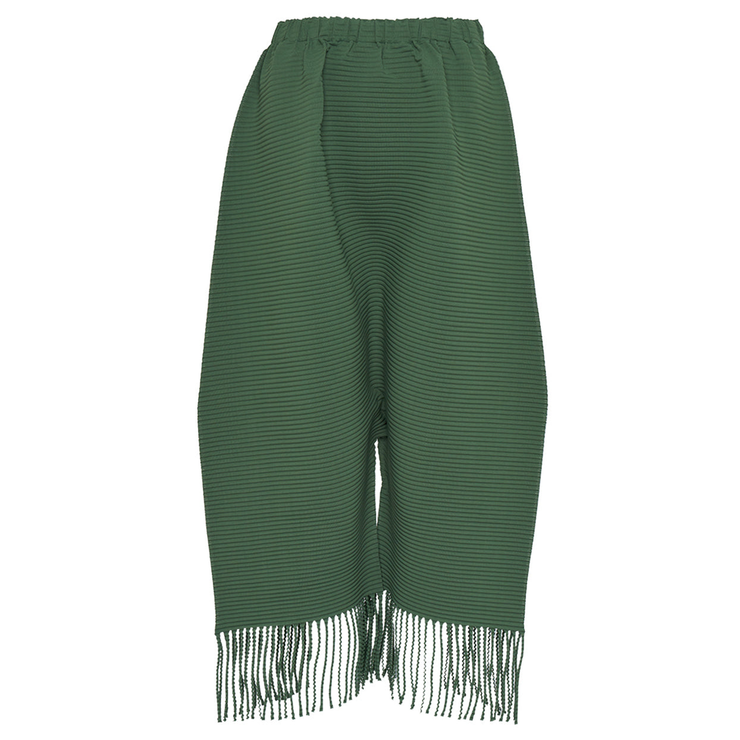 me_ISSEY_MIYAKE_Fringe_Pleats_Pants_Green