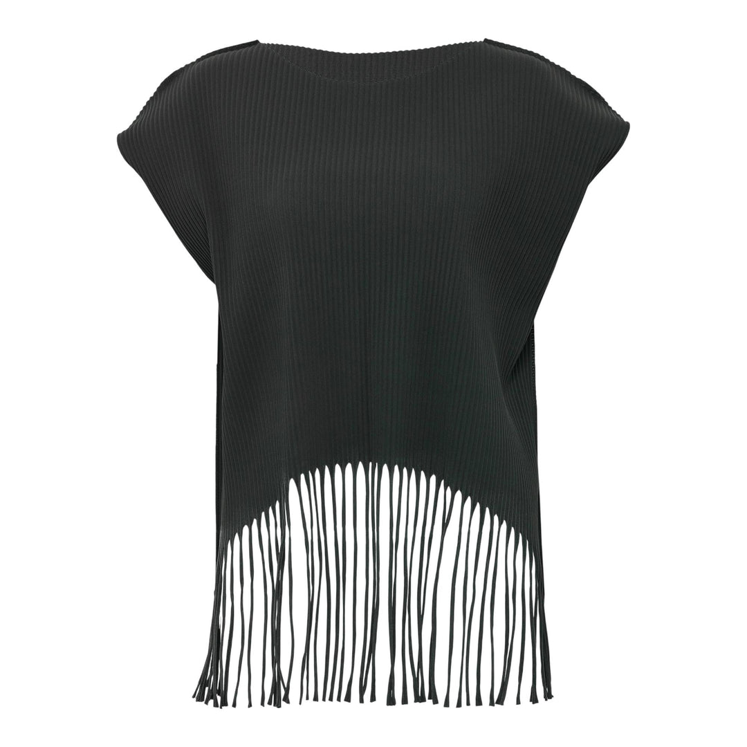 Club21 - me ISSEY MIYAKE - Fringe Pleats Top - PLEATED TOPS - Dark Green