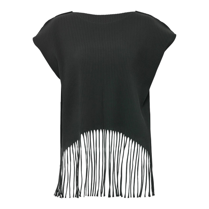 Club21 - me ISSEY MIYAKE - Fringe Pleats Top - PLEATED TOPS - Dark Green