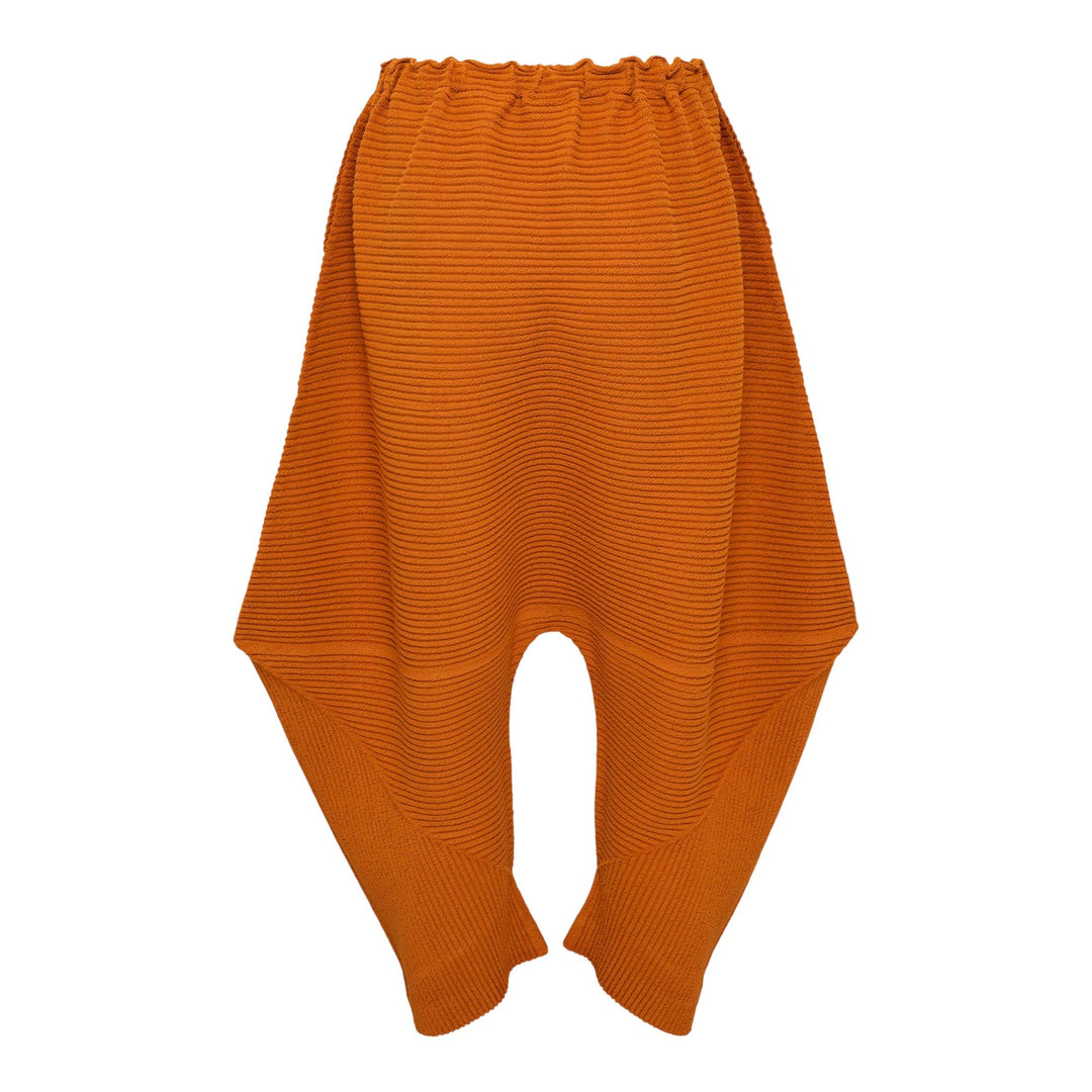 Club21 - me ISSEY MIYAKE - Fuwa Fuwa Mesh Pleats Pants - PLEATED PANTS - Amber