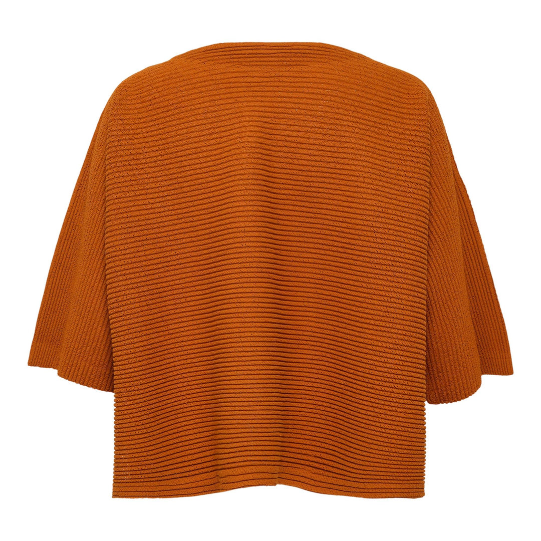 Club21 - me ISSEY MIYAKE - Fuwa Fuwa Mesh Pleats Top - PLEATED TOPS - Amber