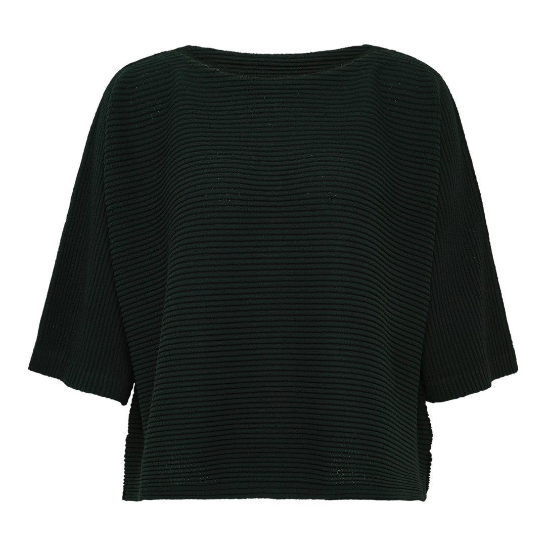 Club21 - me ISSEY MIYAKE - Fuwa Fuwa Mesh Pleats Top - PLEATED TOPS - Dark Green