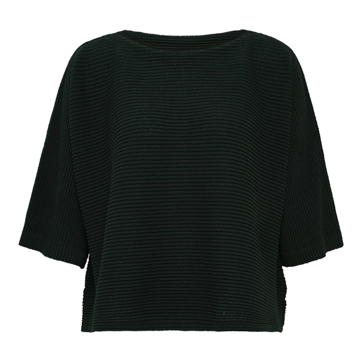 Club21 - me ISSEY MIYAKE - Fuwa Fuwa Mesh Pleats Top - PLEATED TOPS - Dark Green