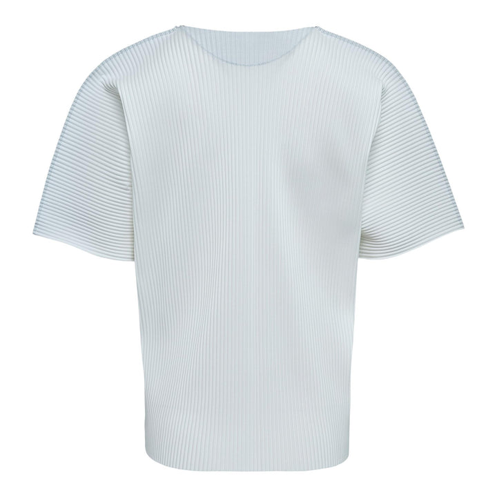Club21 - me ISSEY MIYAKE - Grow Fine Knit Pleats T Top - PLEATED TOPS - Charcoal-Hued