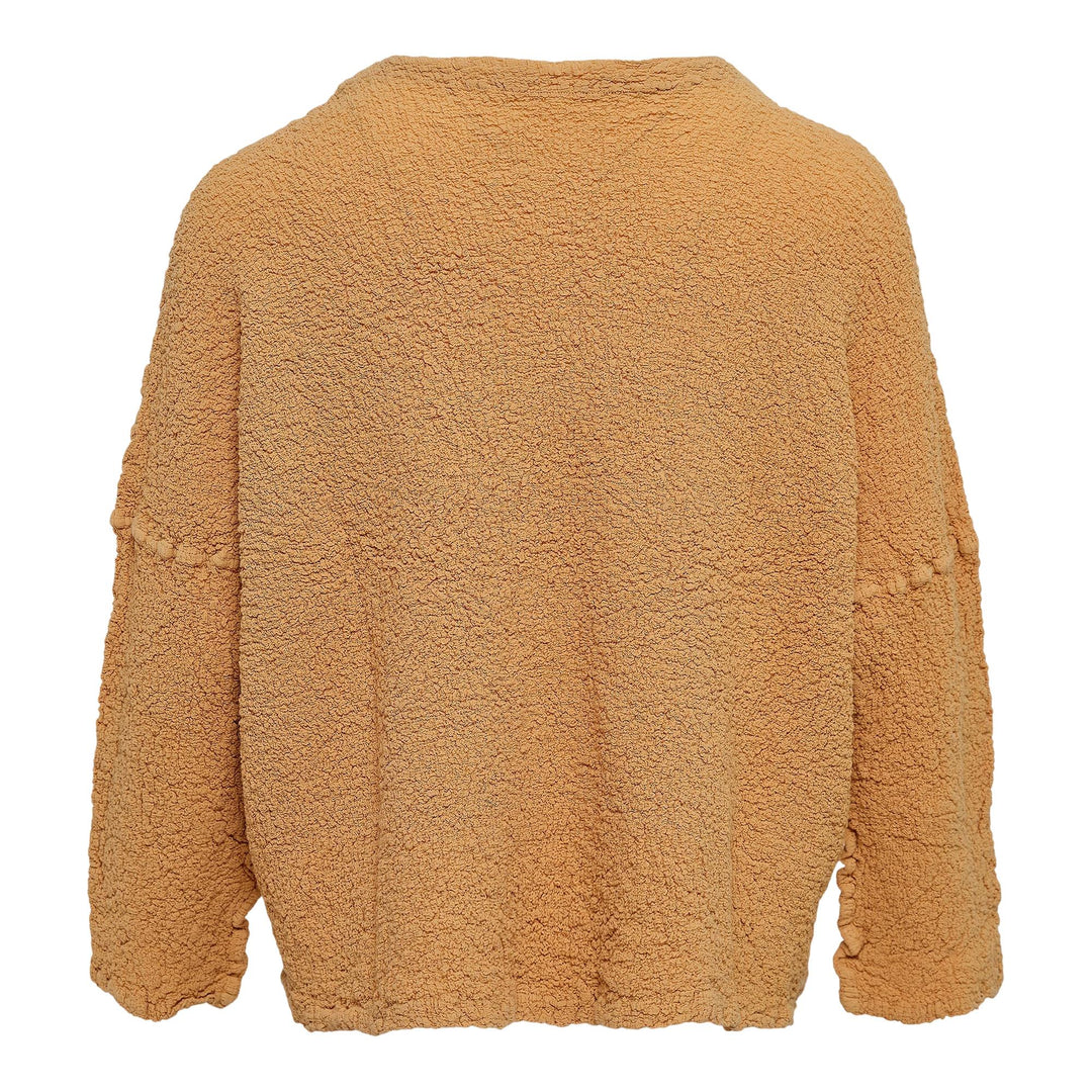 Club21 - me ISSEY MIYAKE - Grow Print Cauliflower Cardigan - CARDIGANS - Beige-Hued