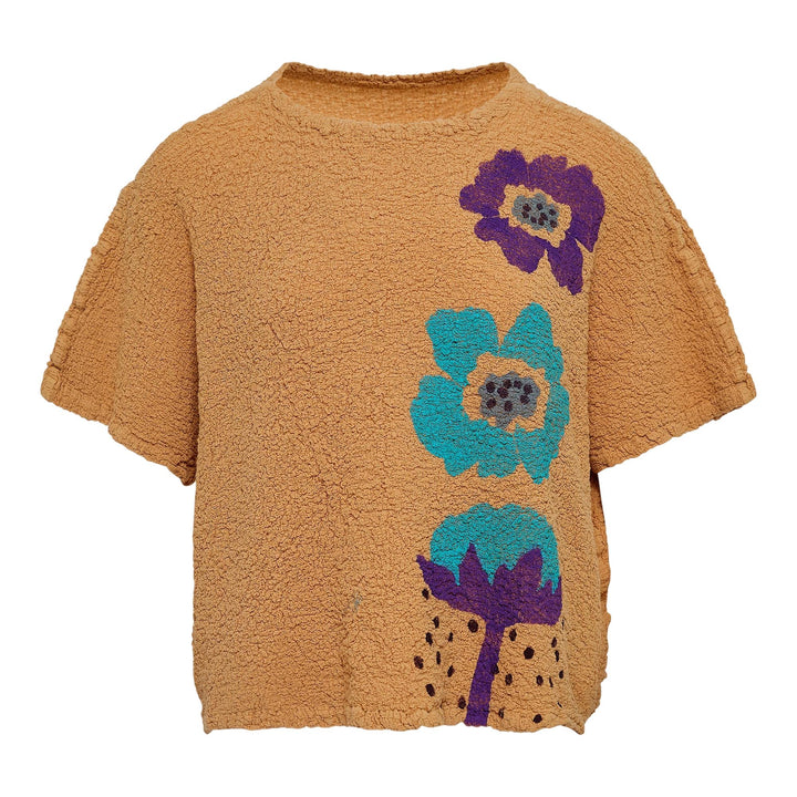 Club21 - me ISSEY MIYAKE - Grow Print Cauliflower Top - KNIT TOPS - Beige-Hued