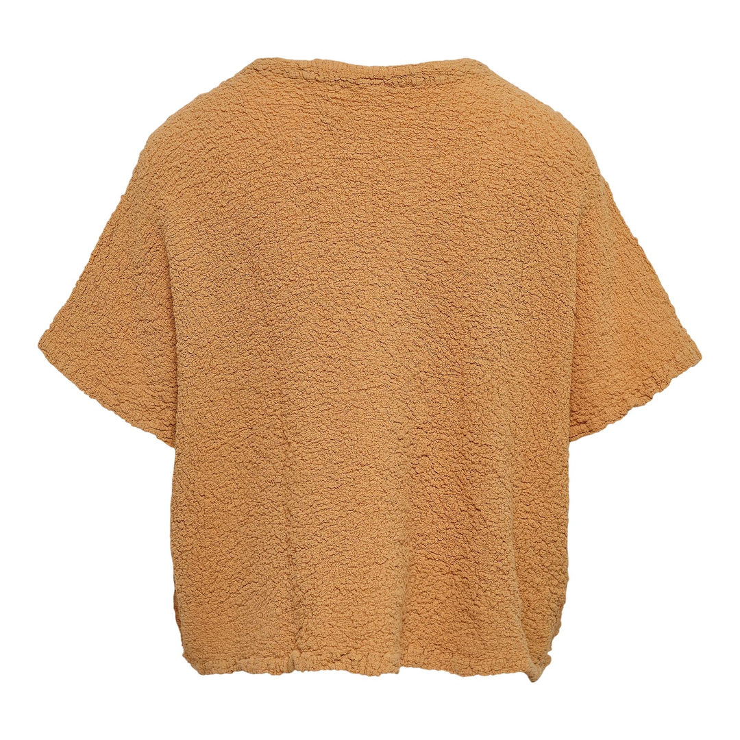 Club21 - me ISSEY MIYAKE - Grow Print Cauliflower Top - KNIT TOPS - Beige-Hued