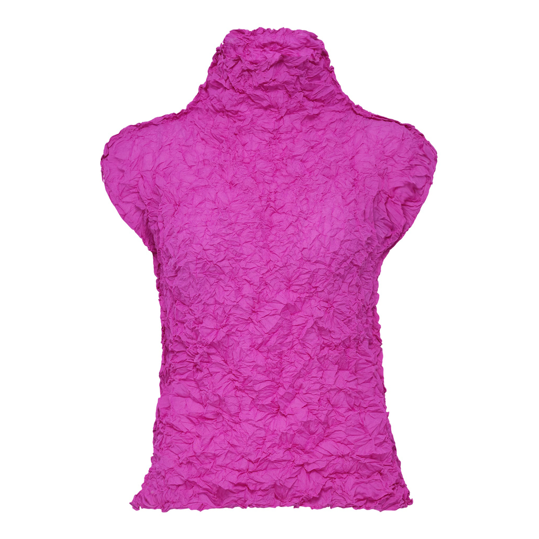 Meringue High Neck Tank Top